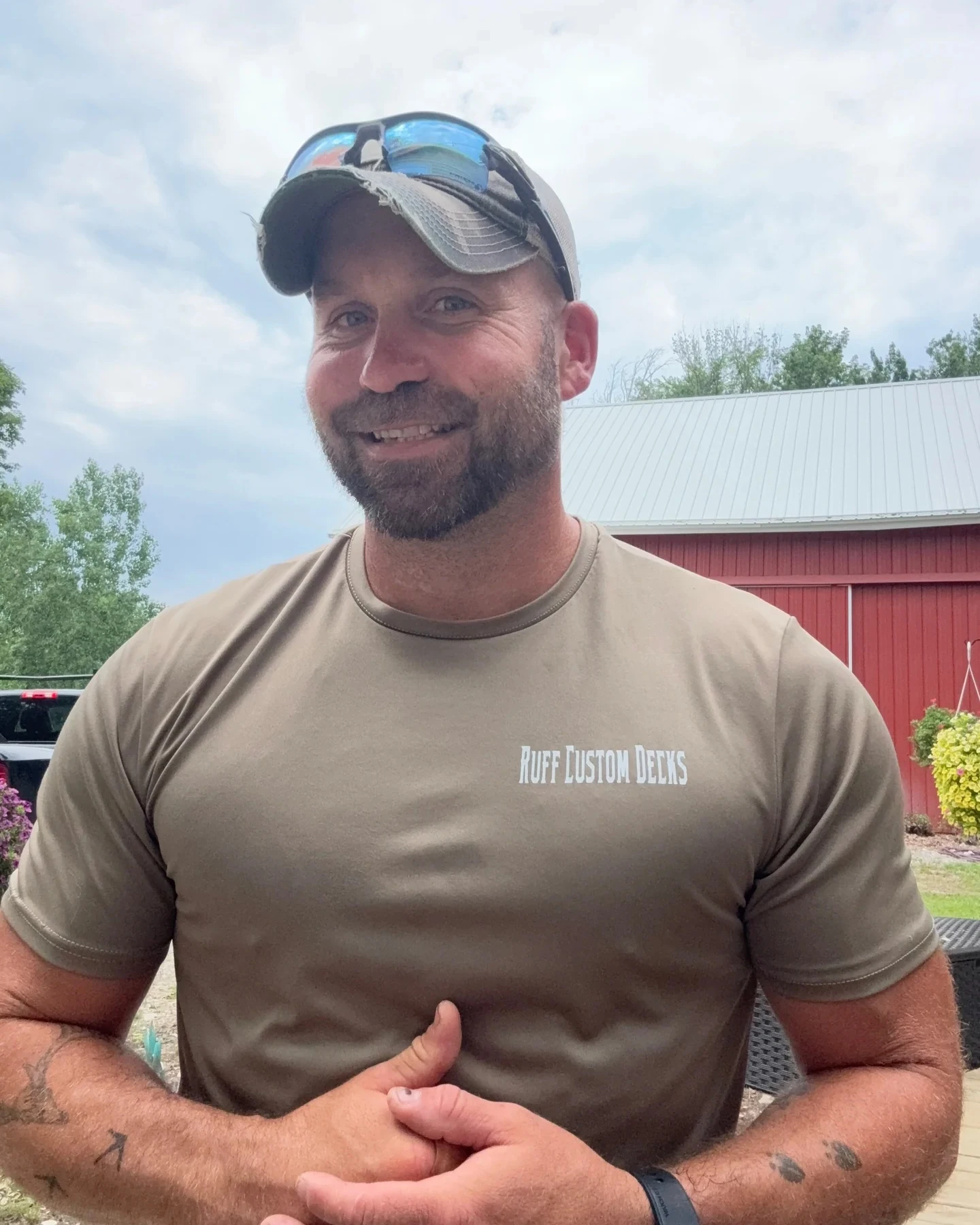 Brent Ruff, owner of Ruff's Custom Decks